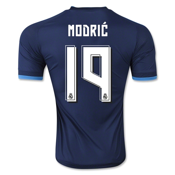 Real Madrid 2015-16 MODRIC #19 Third Soccer Jersey
